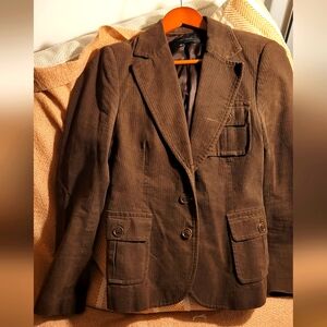ZARA corduroy brown jacket US size 8 (EU 40)